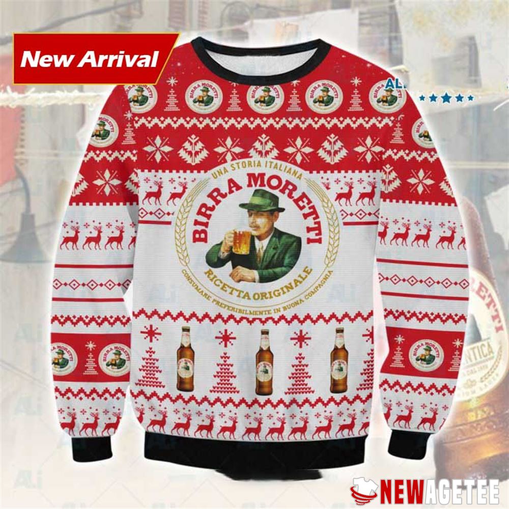Birra Moretti Ugly Christmas Sweater
