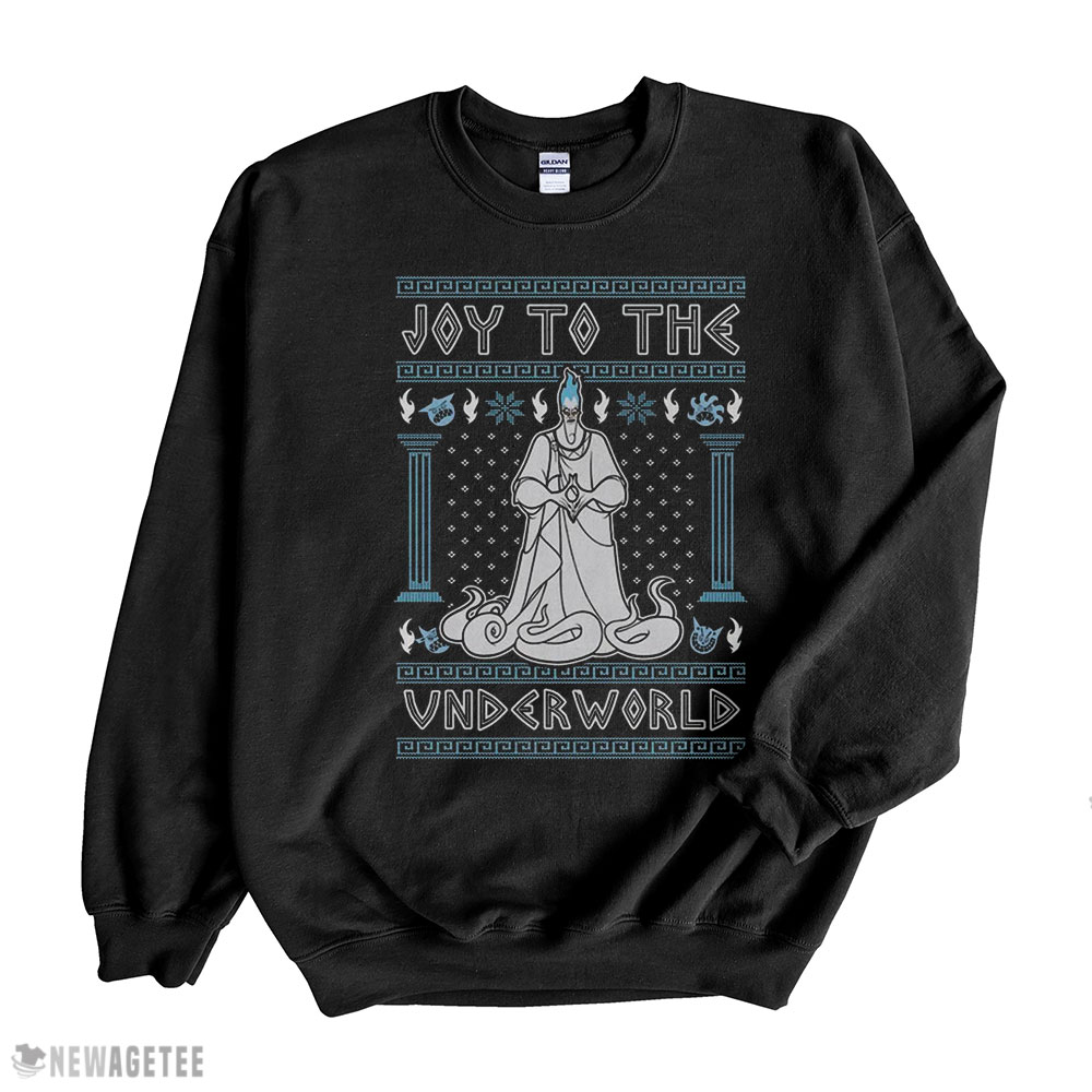 Disney Hercules Hades Joy To The Underworld Ugly Christmas Crew Sweatshirt