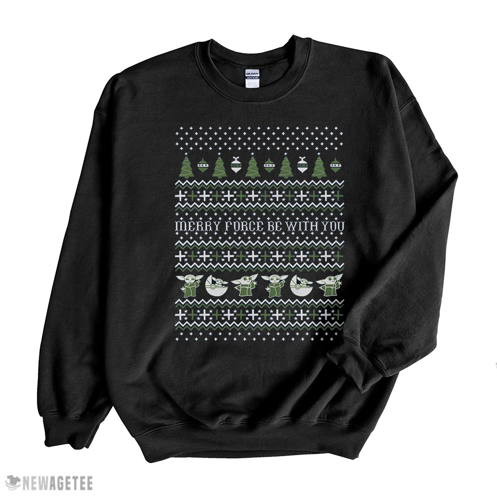 Star Wars The Mandalorian The Child Ugly Sweater Crew Sweatshirt