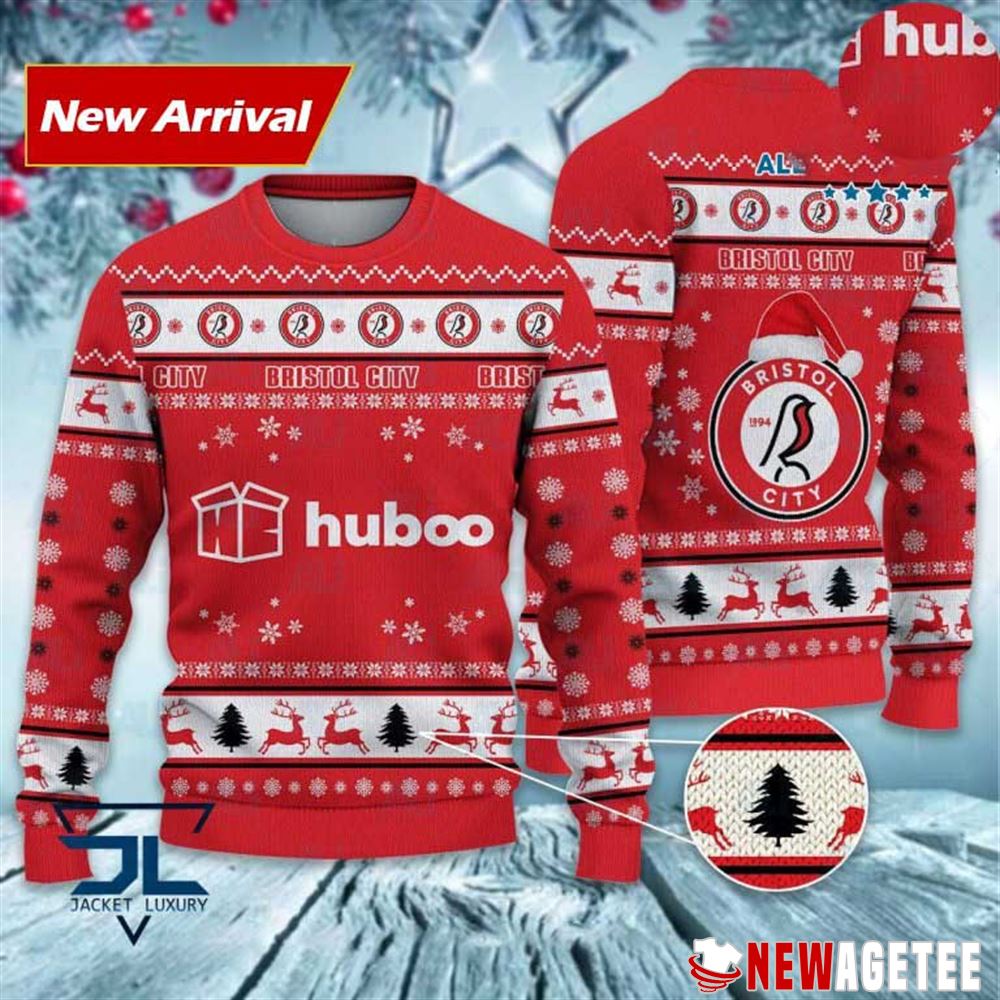 Bristol City Fc Efl Championship Christmas Sweater