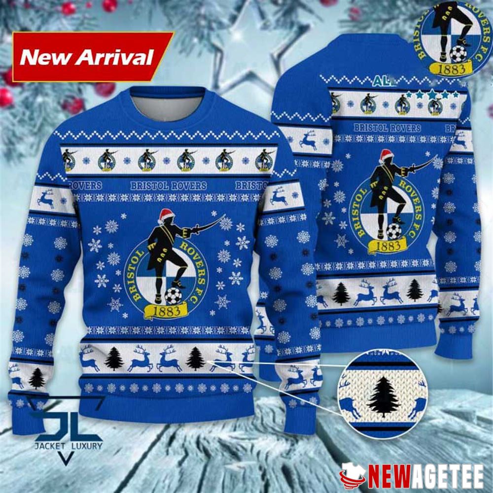Bristol Rovers Fc Efl Championship Christmas Sweater