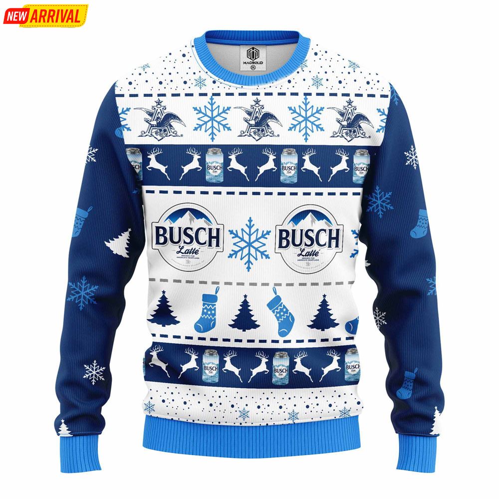 Busch Latte Ugly Christmas Sweater