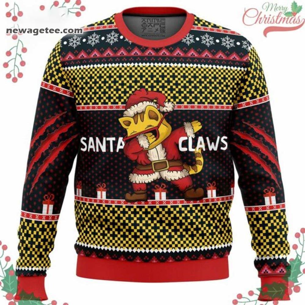 Bad Santa Thurman Merman Hey Santa Can I Fix You Some Sandwishes Ugly Christmas Sweater