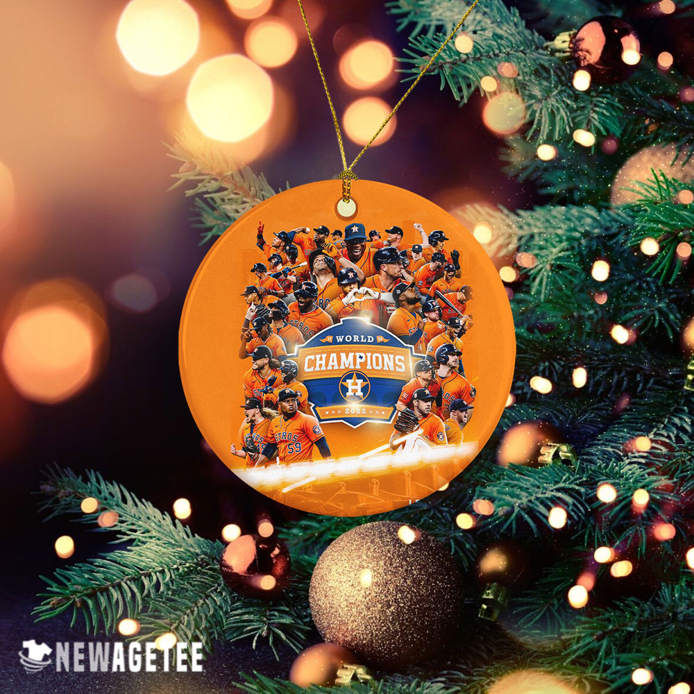 The Houston Astros Are 2022 World Champions Christmas Ornament Xmas Tree Decor