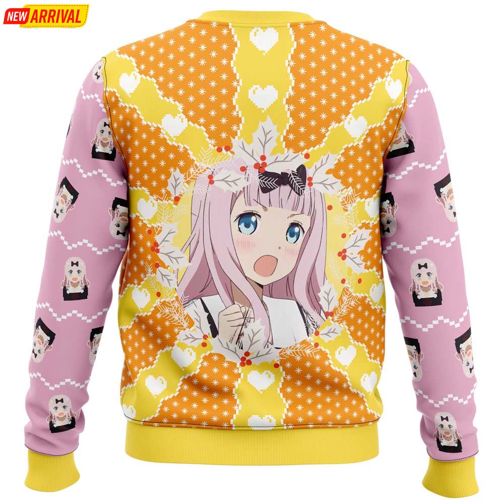Chika Fujiwara Kaguya Sama Love Is War Ugly Christmas Sweater