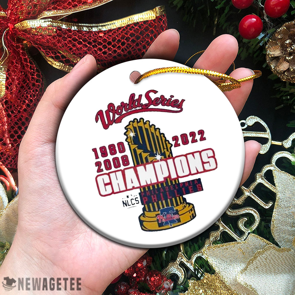 Houston Astros Trophy 2022 World Series Champions Ornament