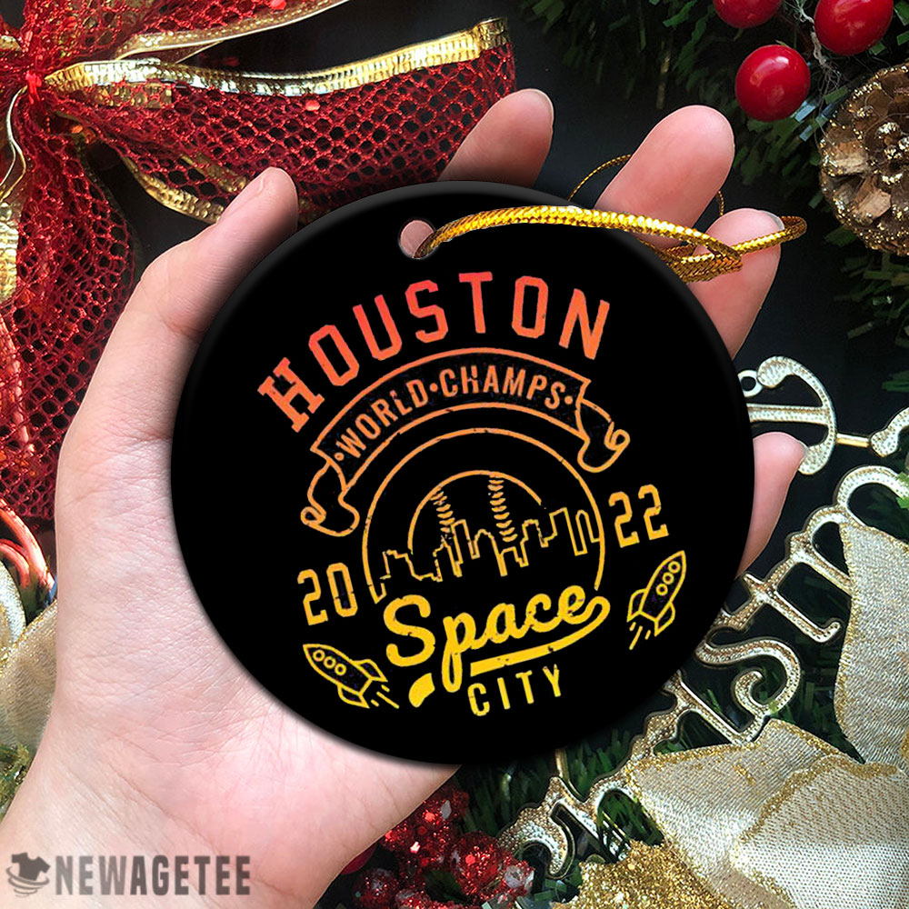 Space City Houston Astros World Series Champions 2022 Ornament Holiday Gift
