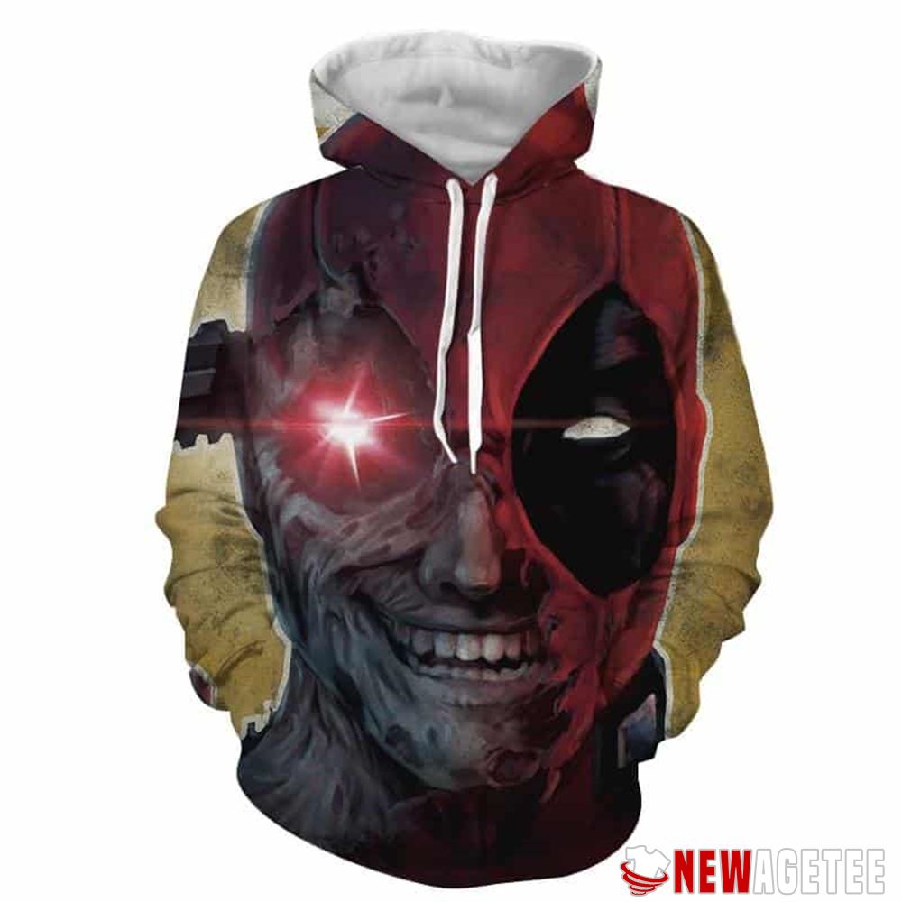 Crazy Deadpool Lunatic Wade Winston Wilson Marvel Unisex Hoodie