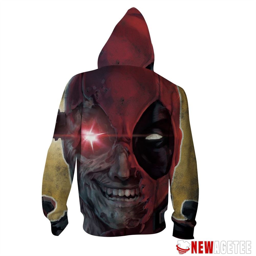 Crazy Deadpool Lunatic Wade Winston Wilson Marvel Unisex Hoodie