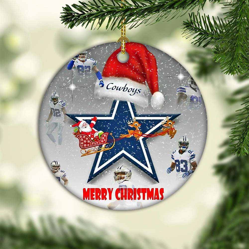 Dallas Football Chritmas 2022 Xmas Ornament Xmas Tree Decor