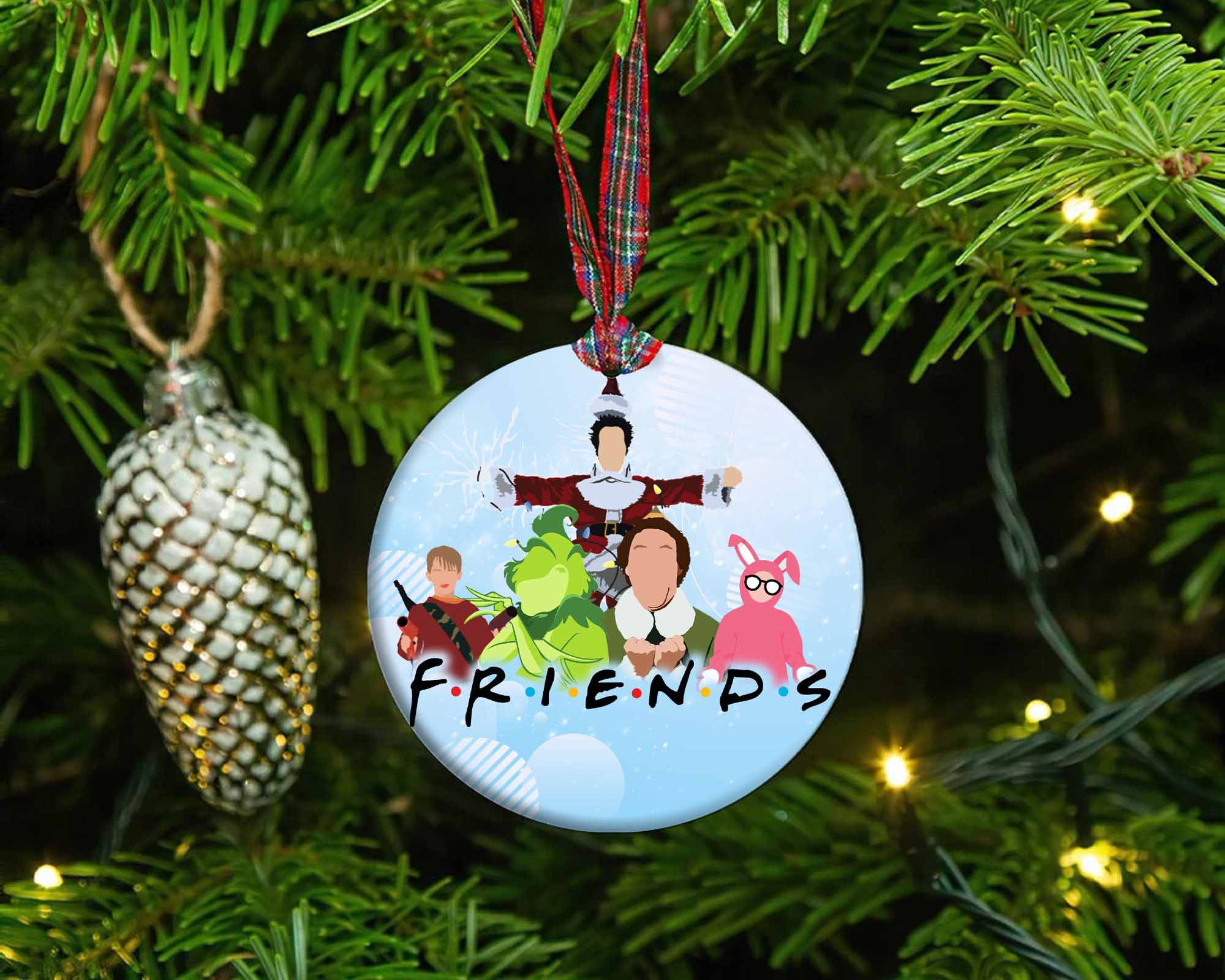 Elf Movie Characters Home Alone Christmas Ornament Holiday Gift