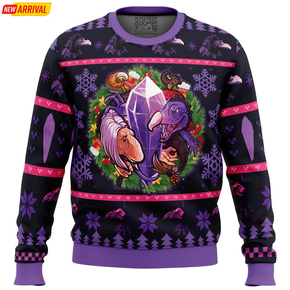 Fantasy Puppet Christmas Dark Crystal Ugly Christmas Sweater
