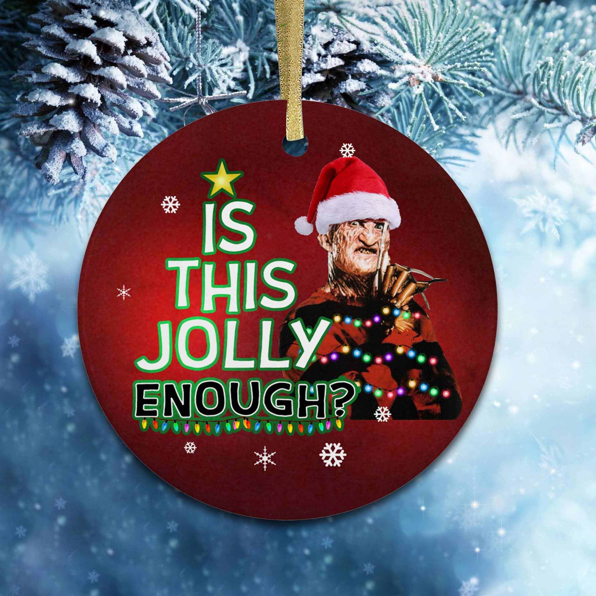 Freddy Krueger Ornament A Nightmare On Elm Street Ornament