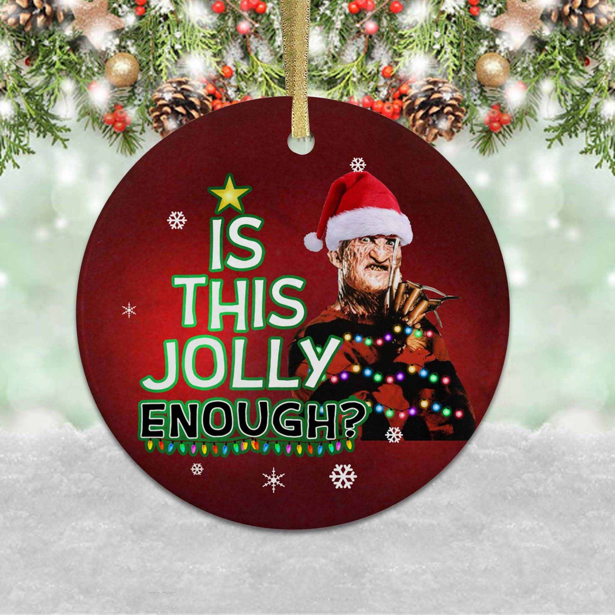 Freddy Krueger Ornament A Nightmare On Elm Street Ornament