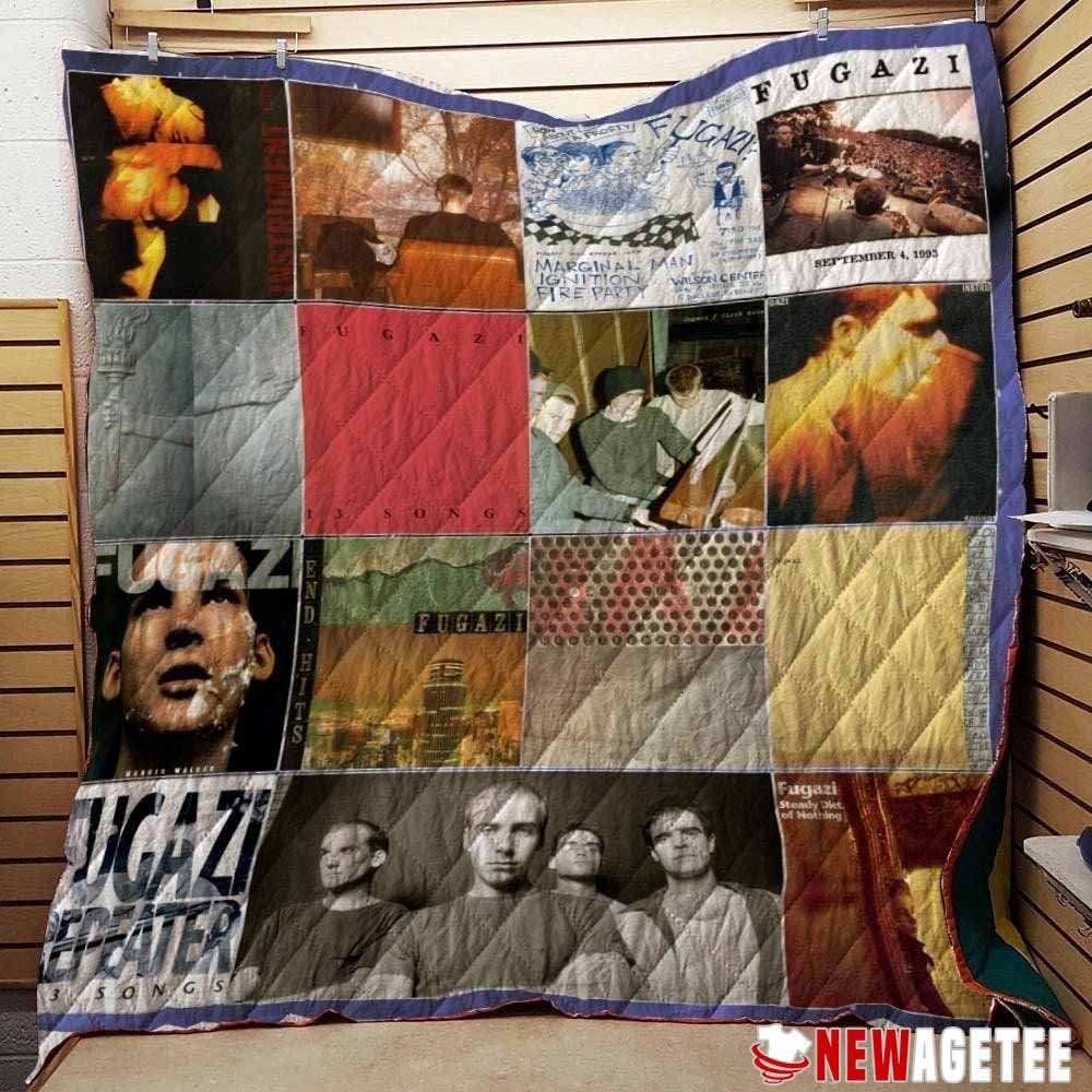 Fugazi Album Queen Fleece Blanket Fugazi Album Queen Fleece Blanket