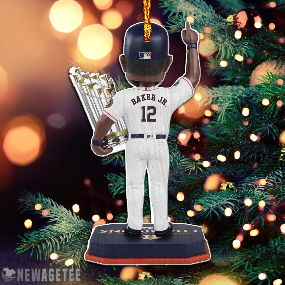 Dusty Baker 12 Houston Astros 2022 World Series Champions Christmas Ornament