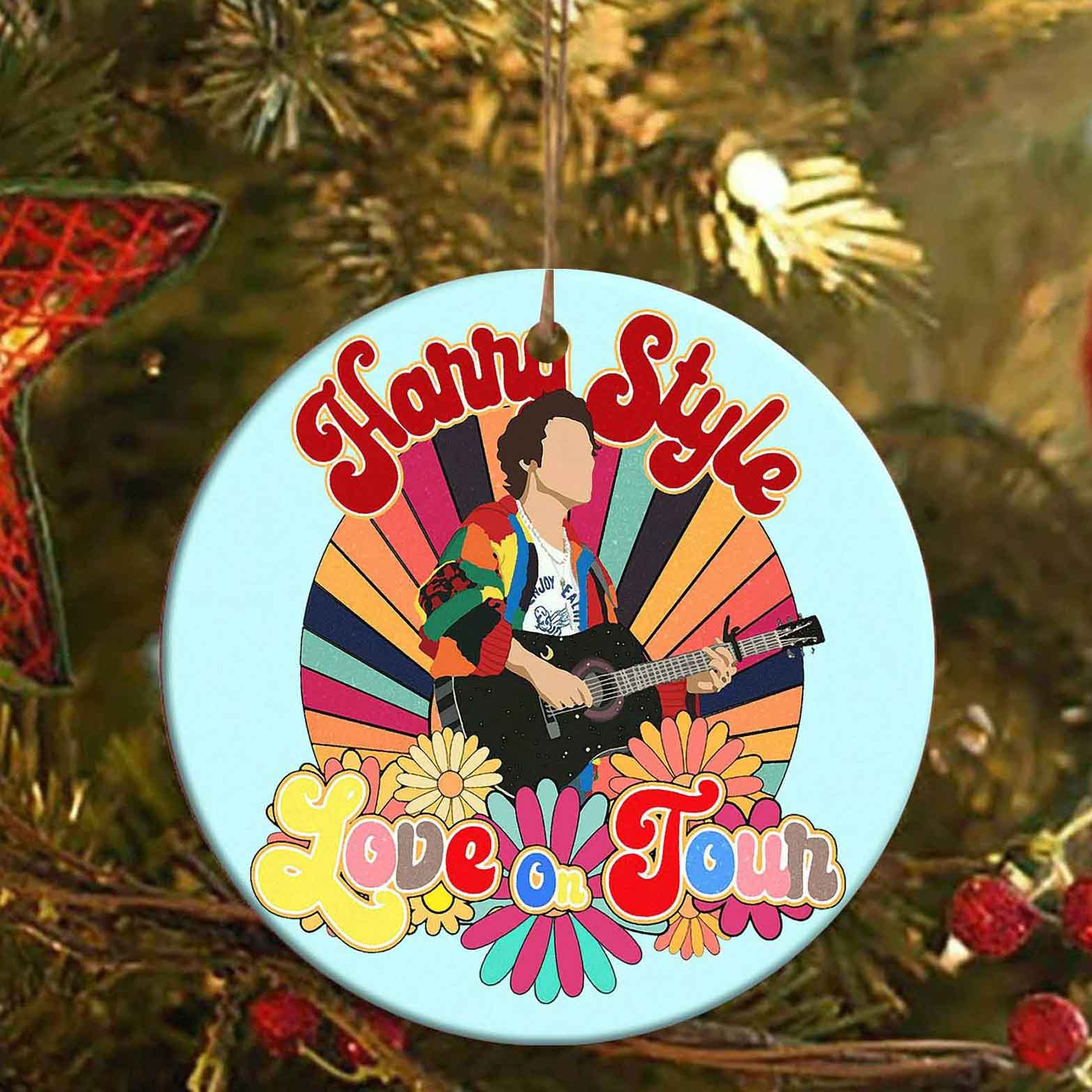 Harry Styles Gifts Love On Tour Christmas Ornament Xmas Tree Decor