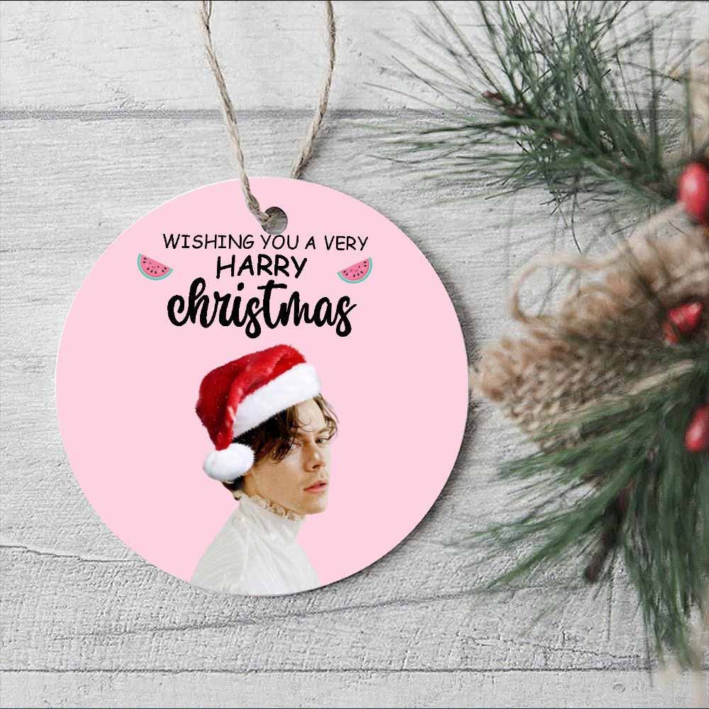 Harry Styles One Direction 2022 Christmas Ornament Decoration