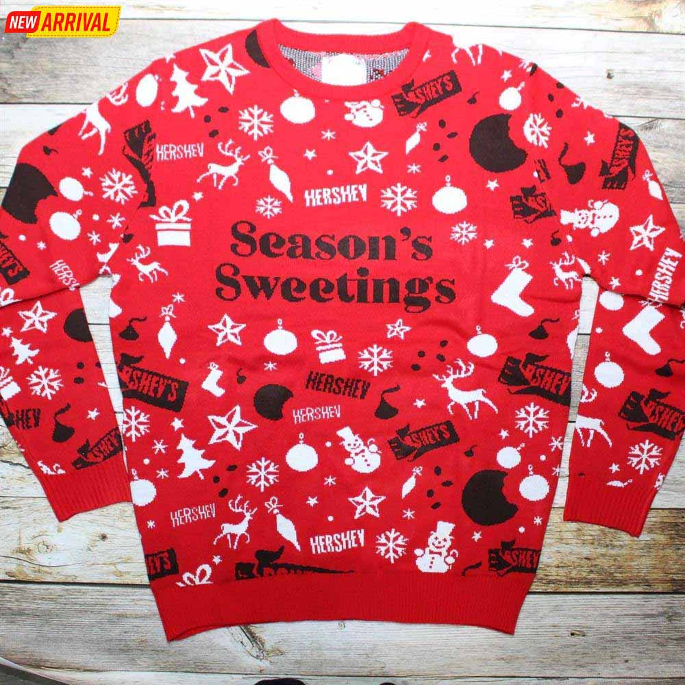Hersheys Seasons Sweetings Ugly Christmas Sweater
