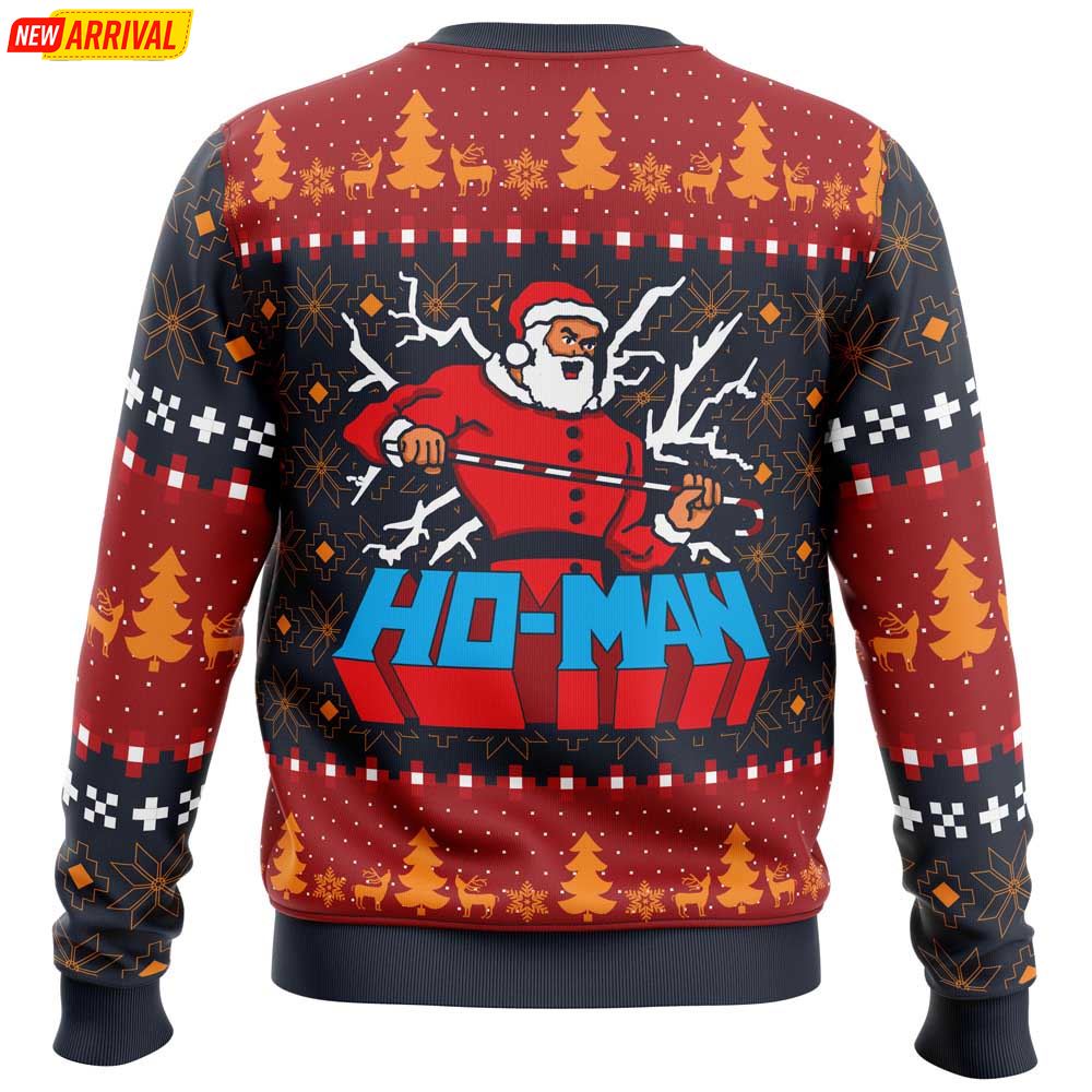 Ho Man Santa Claus Ugly Christmas Sweater