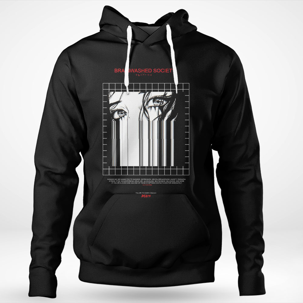 Brainwashed Society Japanese Style Hoodie Shirt