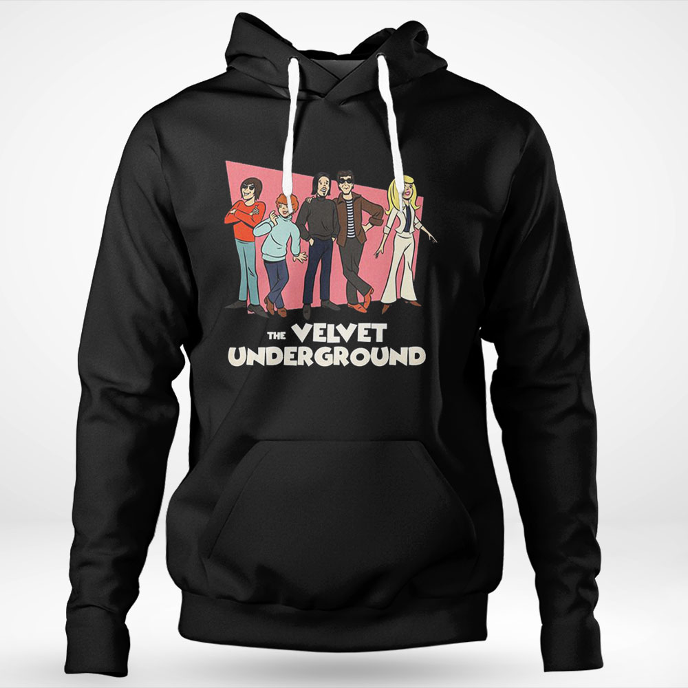Cartoon Art The Velvet Underground Rock Band Hoodie