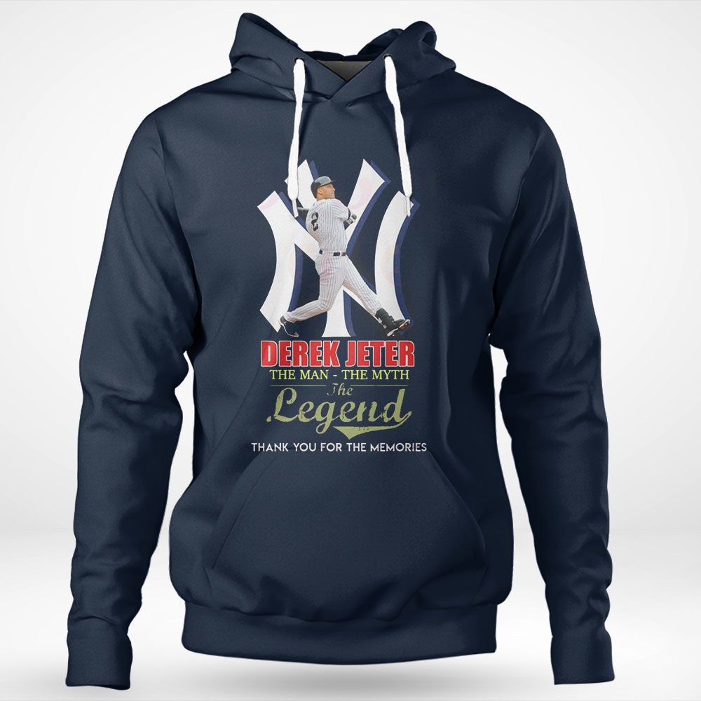 Derek Jeter The Man – The Myth The Legend Thank You For The Memories T-shirt