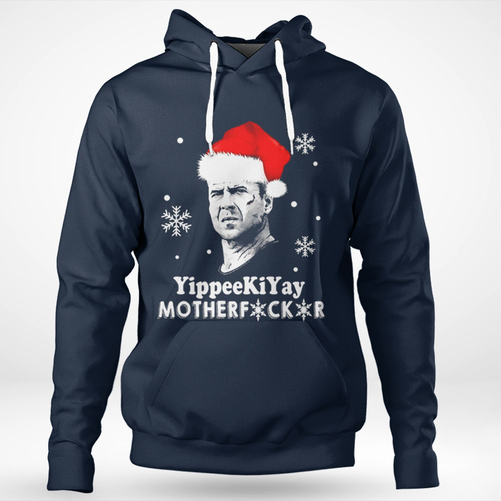 Die Hard John Mcclane Yippee Ki Yay Motherfucker Christmas Shirt