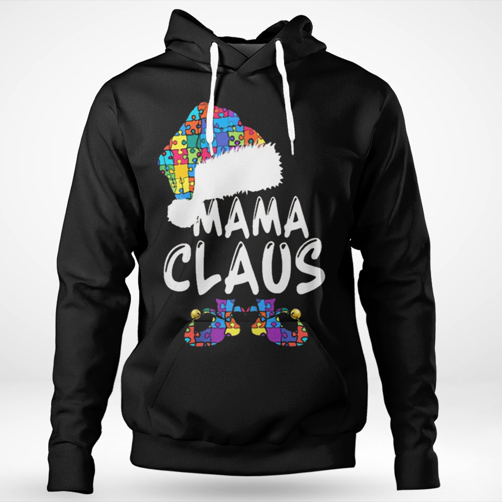 Santa Mama Claus Shoes Shirt