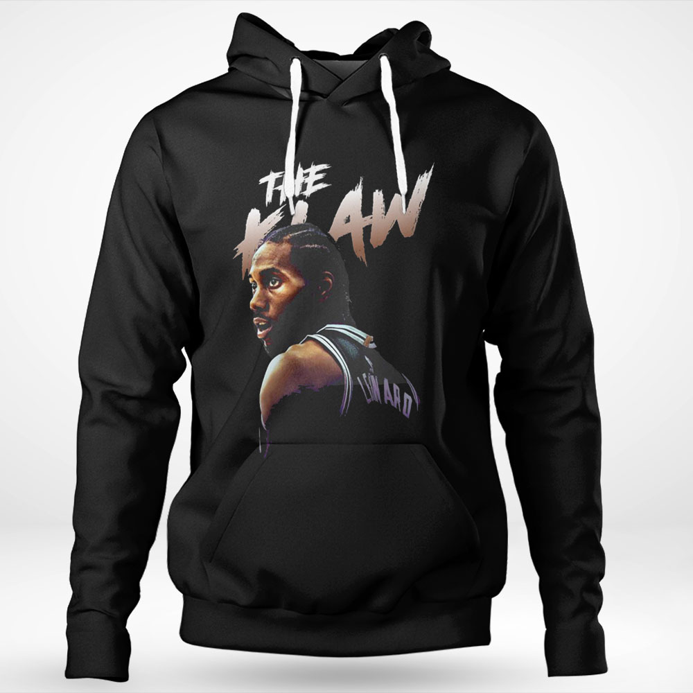 The Claw Portrait Kawhi Leonard Hoodie Shirt