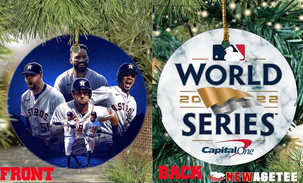Alcs Houston Astros 2022 Champions Christmas Ornament Decoration