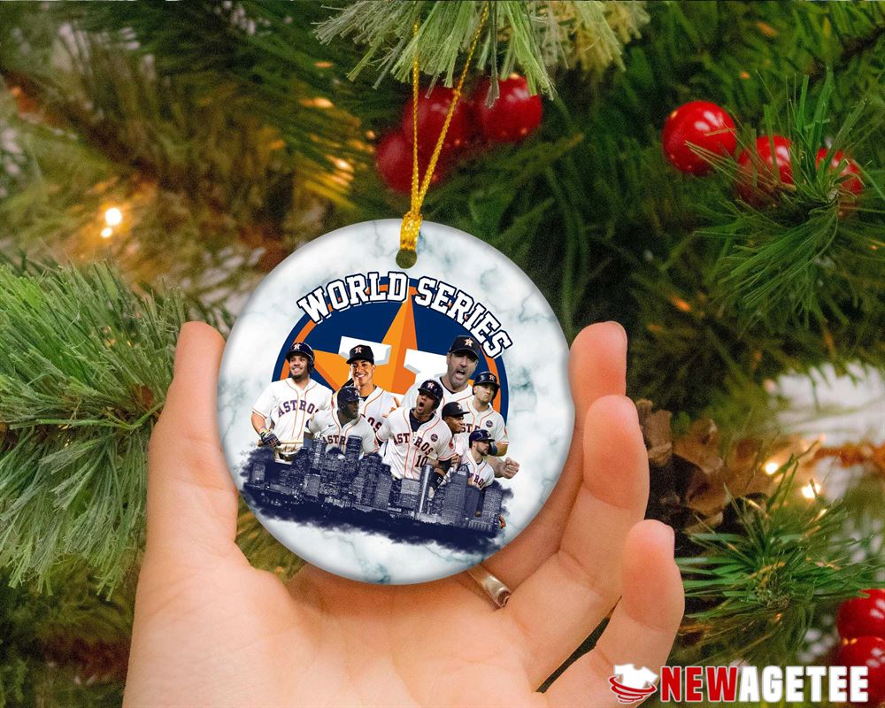 Houston Astros City 2022 World Series Champion Christmas Ornament Decoration