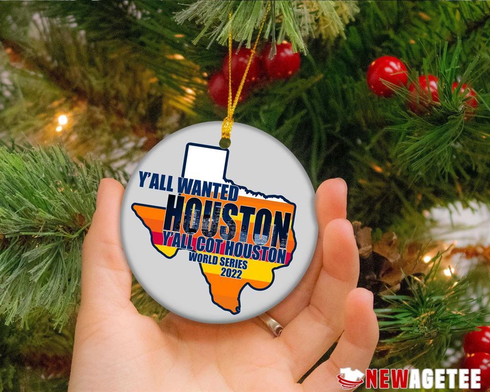 Jeremy Pena Houston Astros World Series 2022 Christmas Ornament Decoration