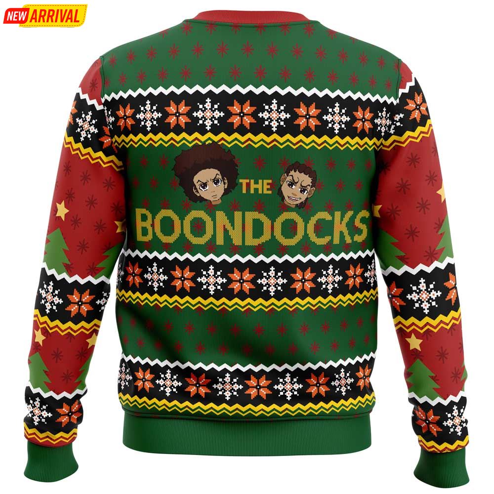 Huey Freeman The Boondocks Ugly Christmas Sweater