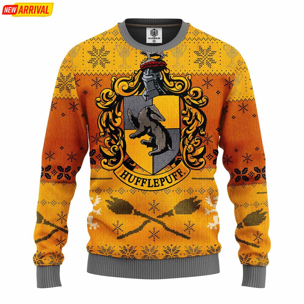Hufflepuff Ugly Christmas Sweater
