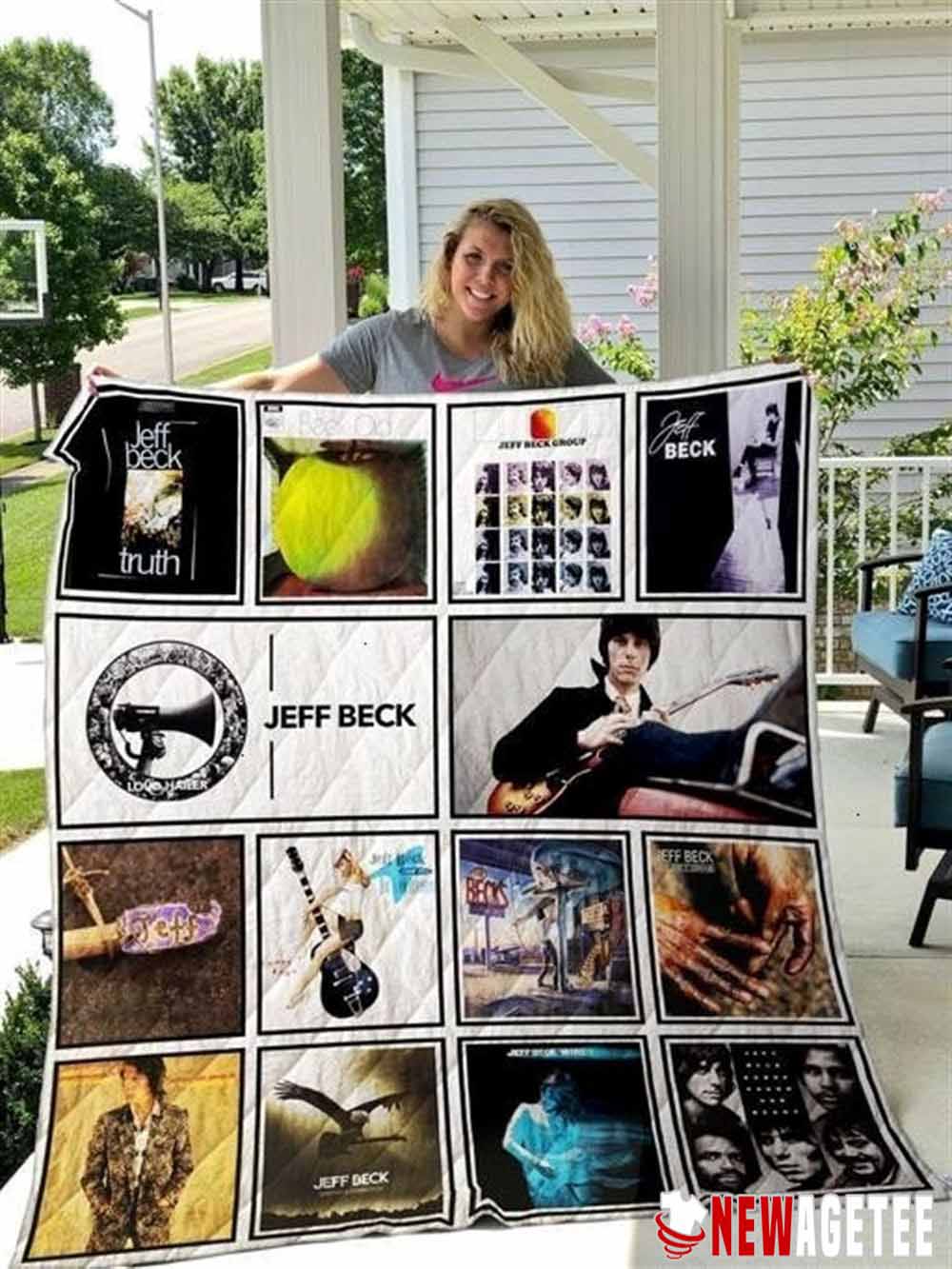 Jeff Beck Pendleton Sherpa Fleece Blanket Jeff Beck Pendleton Sherpa Fleece Blanket