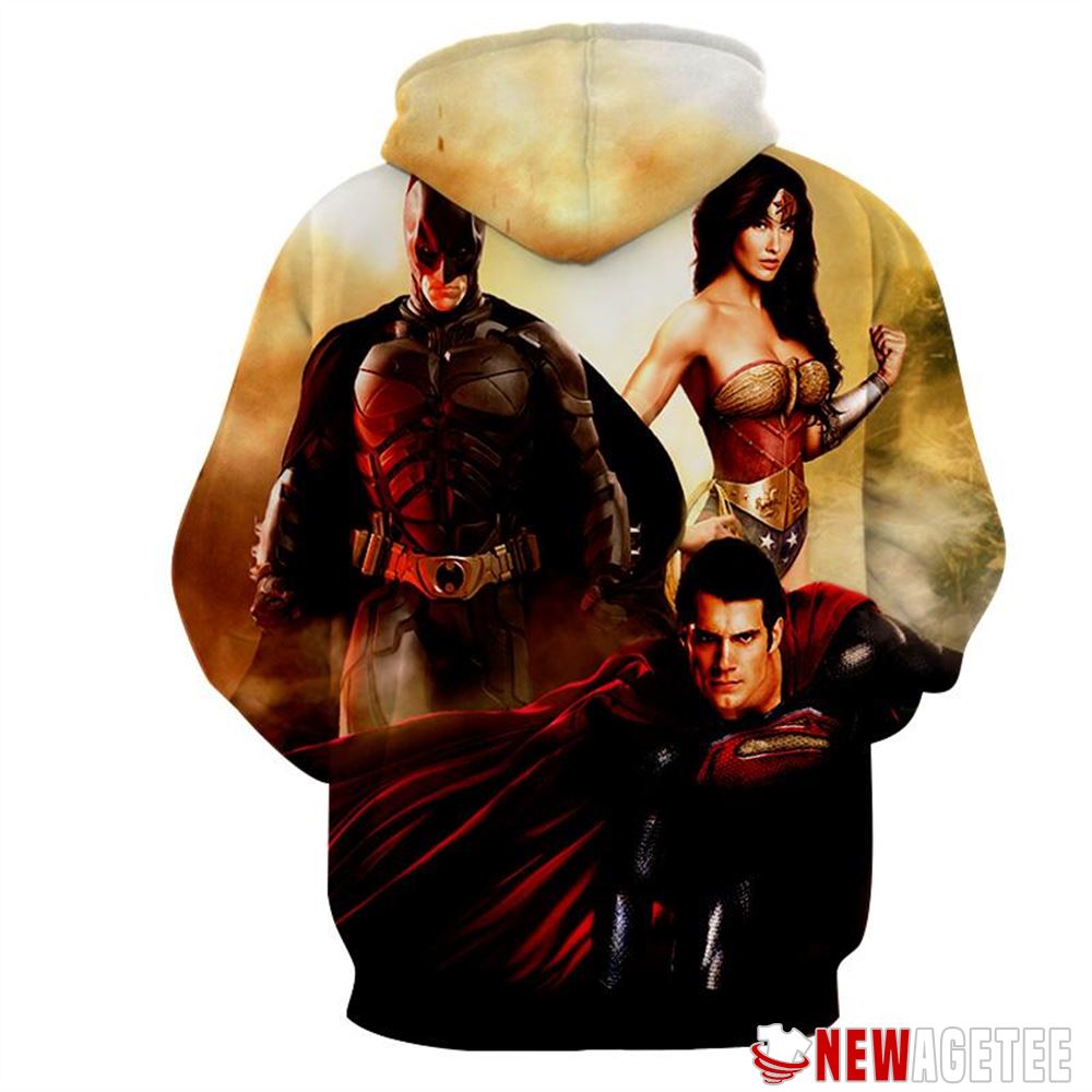 Justice League Perfect Trinity Unisex Hoodie