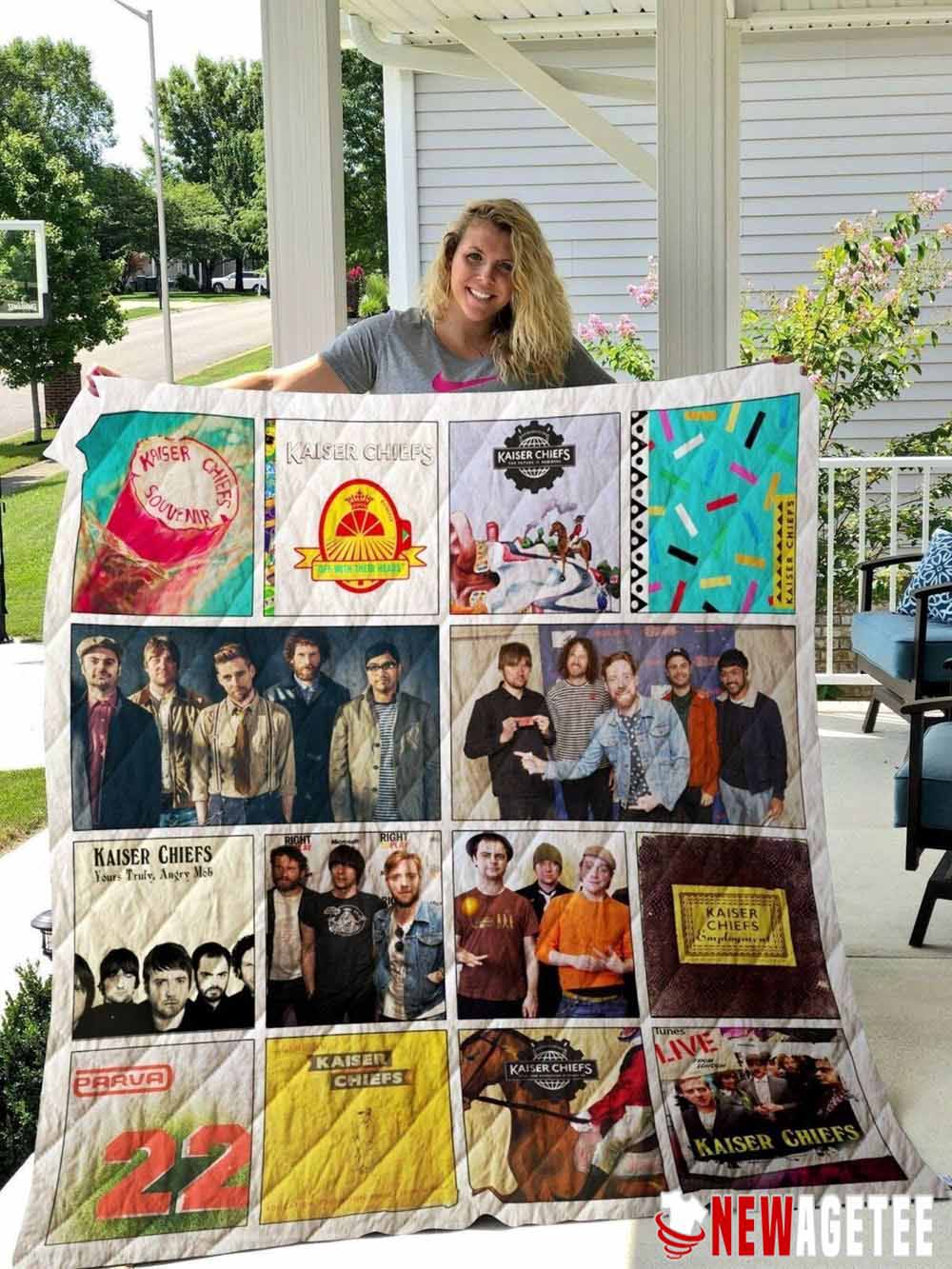 Kaiser Chiefs Albums Sherpa Fleece Blanket Gifts For Rock Fans Kaiser Chiefs Albums Sherpa Fleece Blanket Gifts For Rock Fans