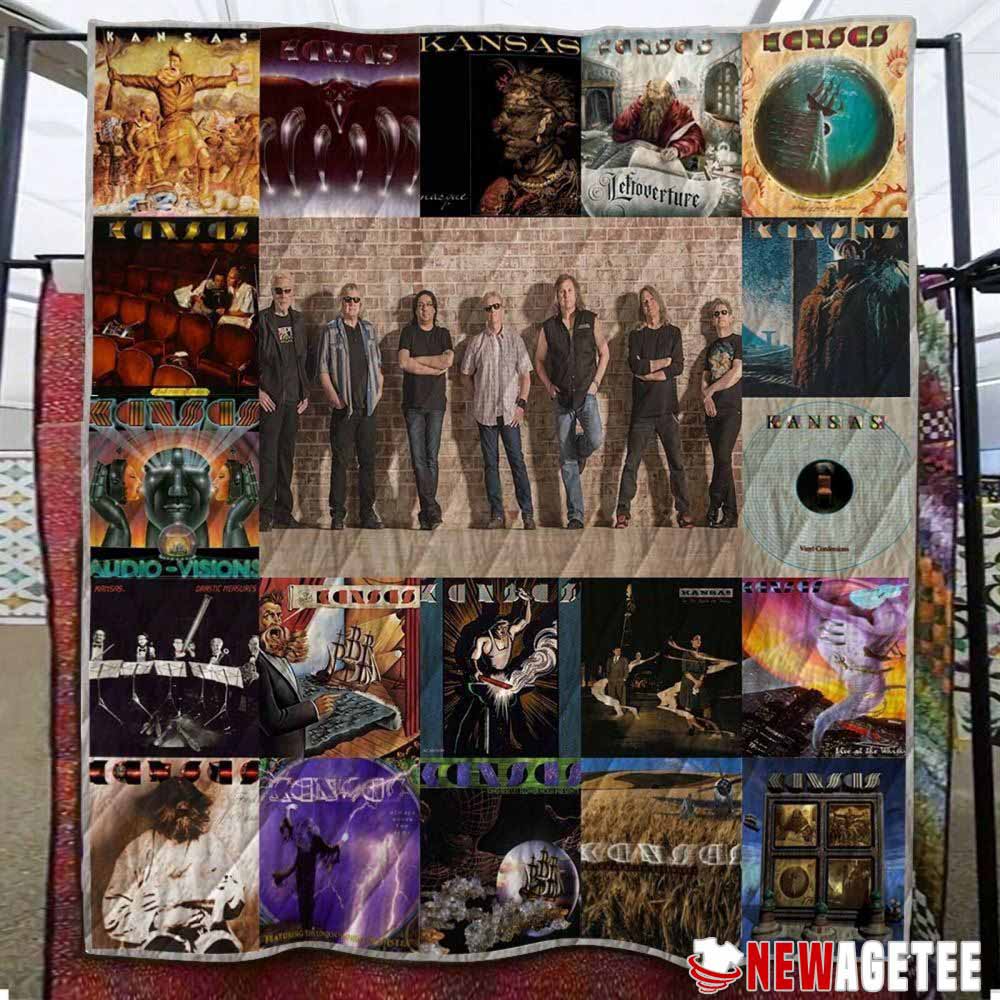 Kansas Band Fleece Throw Blanket Gift For Country Music Lovers Kansas Band Fleece Throw Blanket Gift For Country Music Lovers