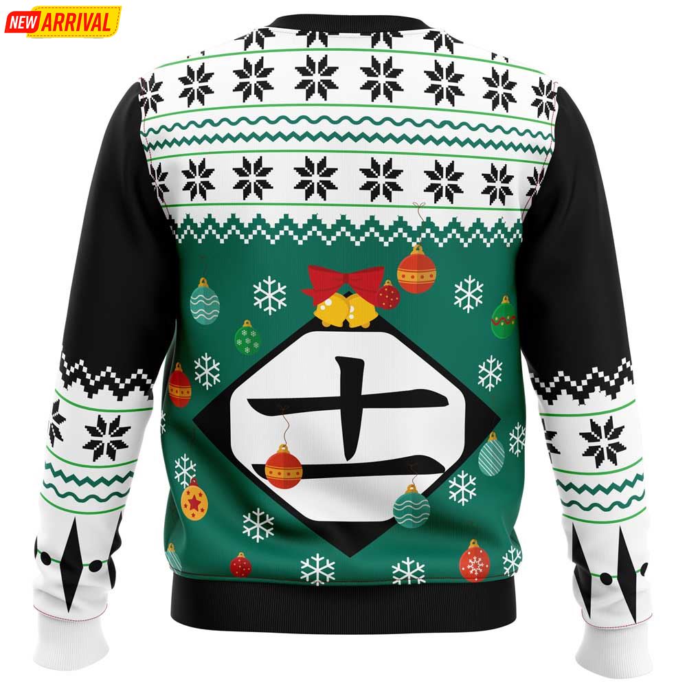 Kenpachi Zaraki Bleach Ugly Christmas Sweater