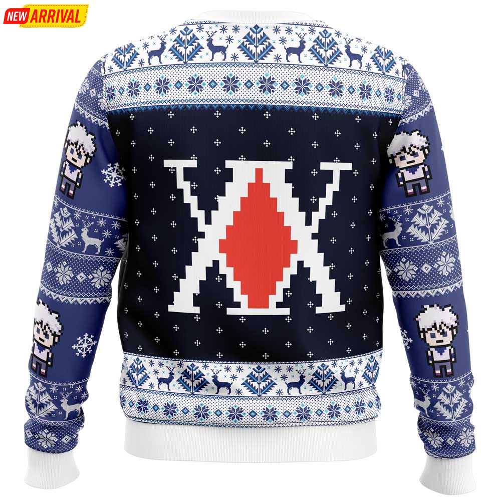 Killua Zoldyck V2 Hunter X Hunter Ugly Christmas Sweater
