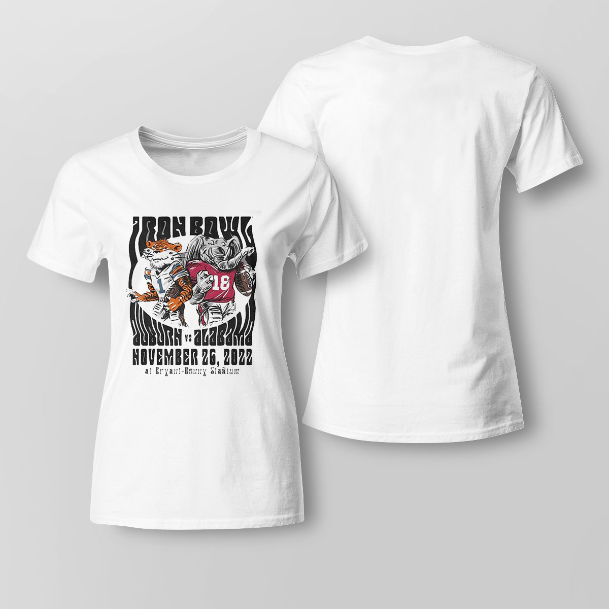 Auburn Tigers Vs Alabama Crimson Tide Iron Bowl 2022 Shirt