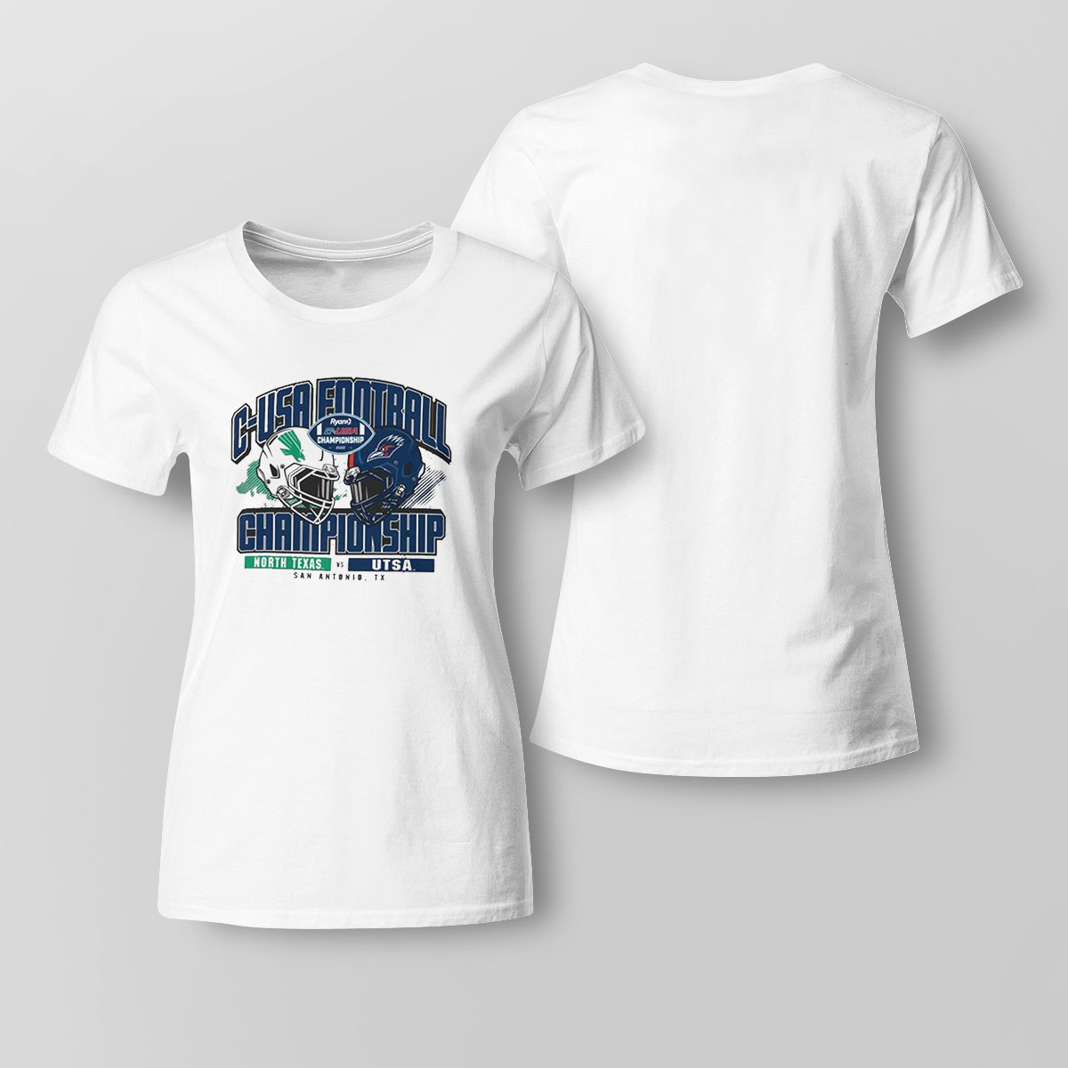 North Texas Vs Utsa 2022 Conference Usa Football Championship Hoodie Shirt