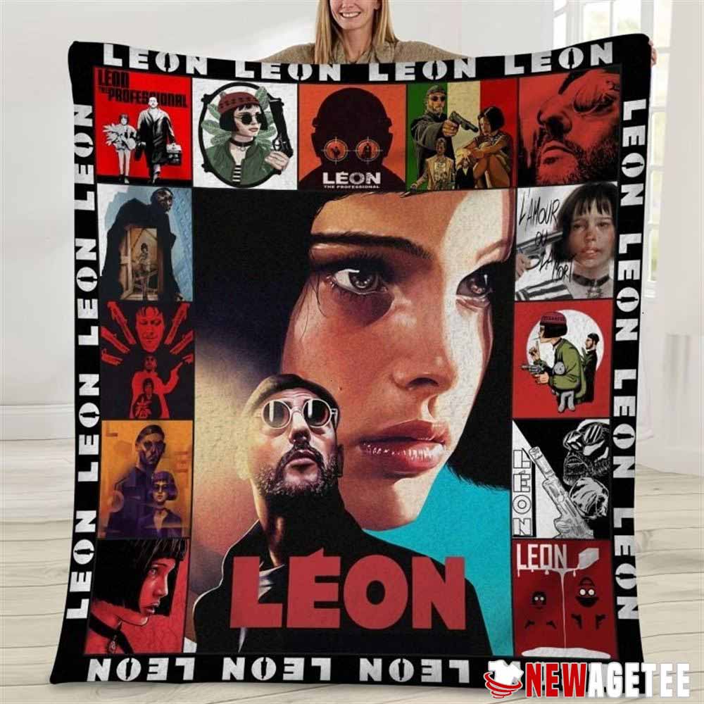 Leon The Professional Queen Size Fleece Blanket Leon The Professional Queen Size Fleece Blanket