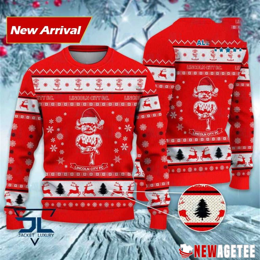 Lincoln City Fc Efl Championship Christmas Sweater