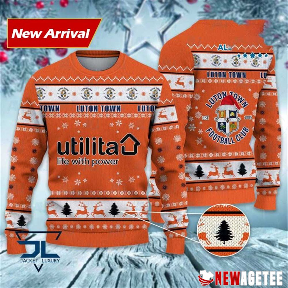 Luton Town Fc Efl Championship Christmas Sweater