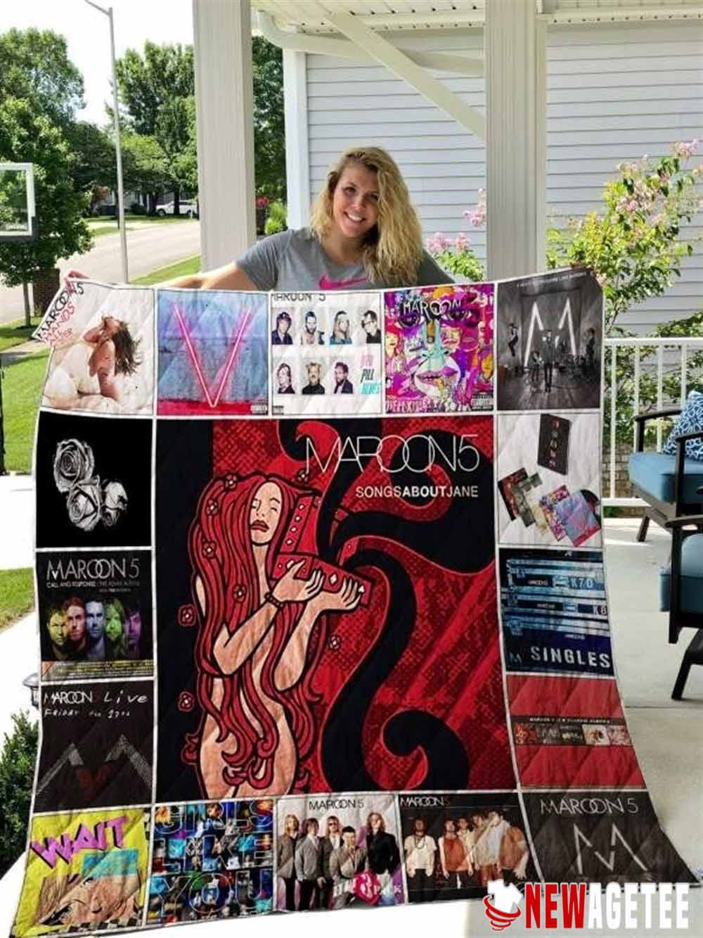 Maroon Sherpa Fleece Blanket