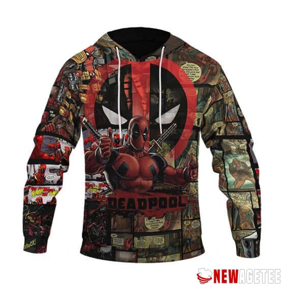 Marvel Deadpool Superhero Amazing Comic Unisex Hoodie Marvel Deadpool Superhero Amazing Comic Unisex Hoodie