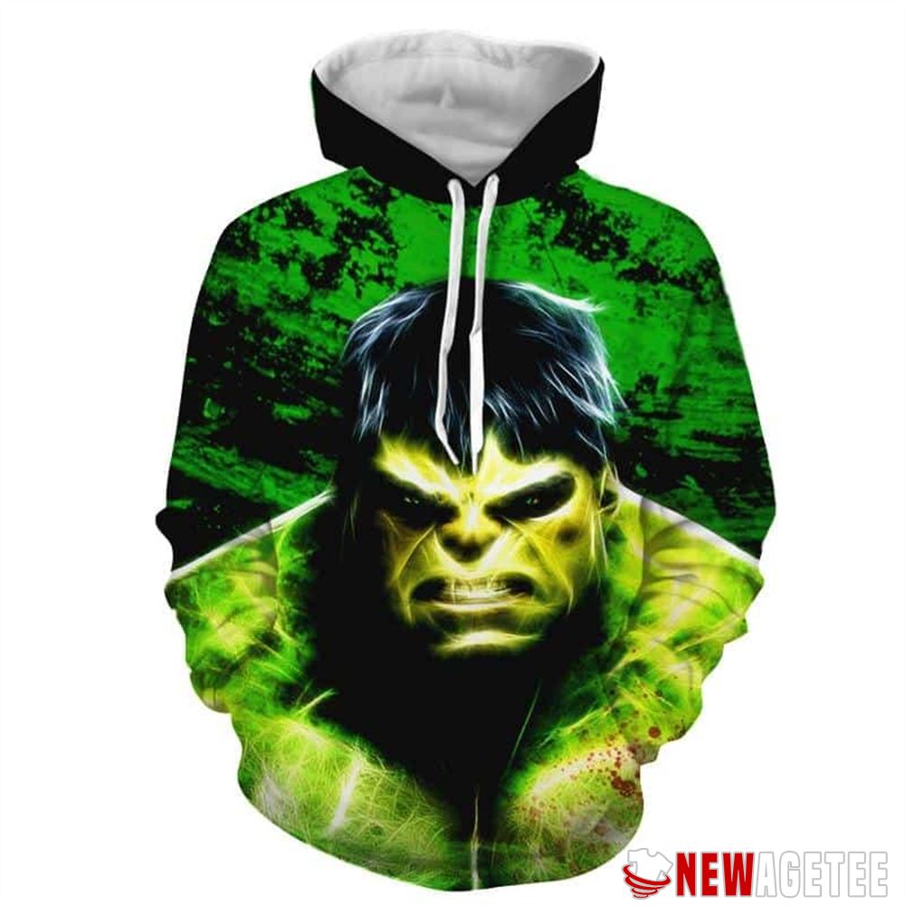 Marvel The Incredible Hulk Angry Unisex Hoodie