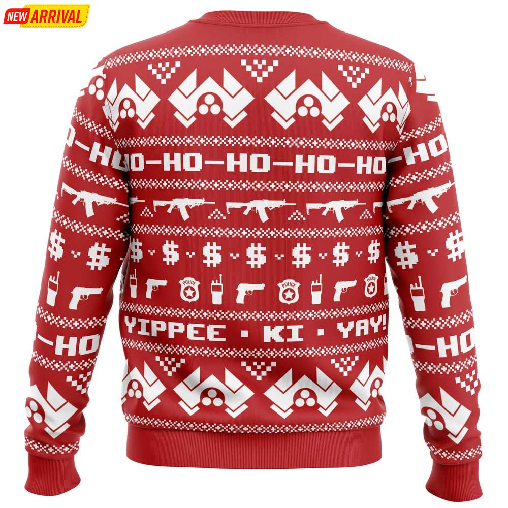 Mcclane Winter Die Hard Ugly Christmas Sweater